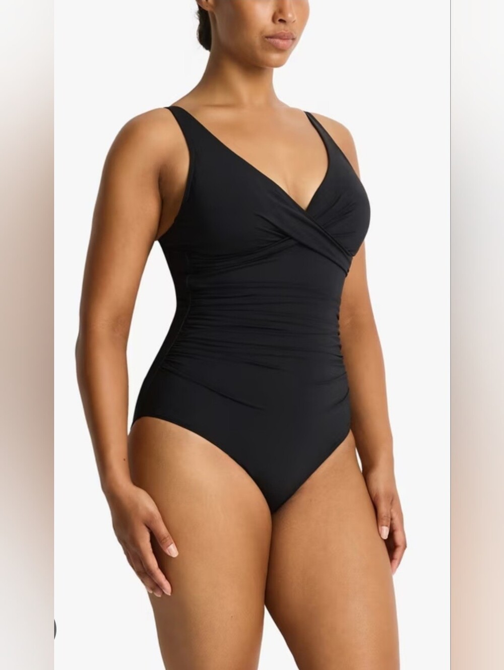 Fantasizer Black Swimsuit - Classic One-Piece XL, Plus Size Swimsuit